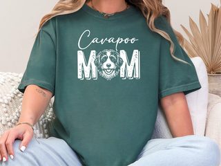Comfort Colors Cavapoo Mom doodle dog shirt - photo 7