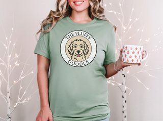 The Fluffy Doodle Logo doodle dog shirt - photo 6