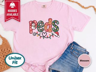 Christmas Peds Nurse Stethoscope funny shirt - photo 6