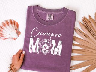 Comfort Colors Cavapoo Mom doodle dog shirt - photo 5
