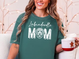Comfort Colors Labradoodle Mom doodle dog shirt - photo 6