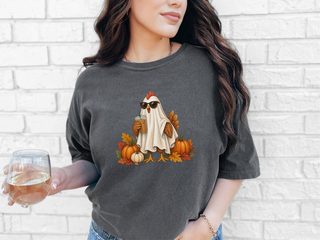 Ghost Chicken Iced Coffee funny shirt - photo 2