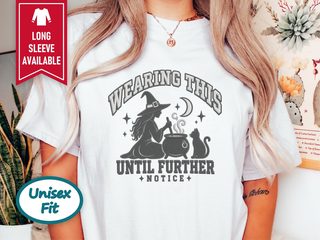 Witch Cauldron Cat funny shirt - photo 1