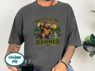 Well I'll Be Dammed Beaver funny shirt - photo 5