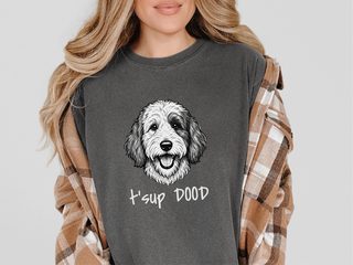 Sheepadoodle Tsup Dood doodle dog shirt - photo 3