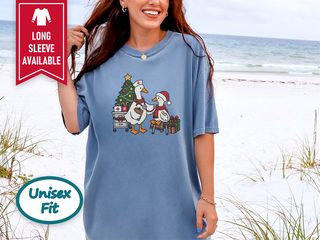 Christmas Nurse Goose Checkup funny shirt - photo 6