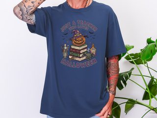 Just A Teacher Who Loves Halloween_3 funny shirt - photo 8