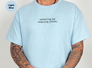 Entering My Camping Phase funny shirt - photo 4