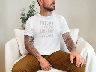 Friday is the last Monday of the week funny shirt - photo 3