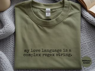 My Love Language Is A Complex Regex String funny shirt - photo 5