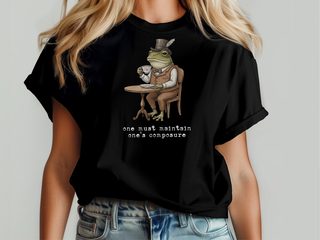One Must Maintain One's Composure funny shirt - photo 3