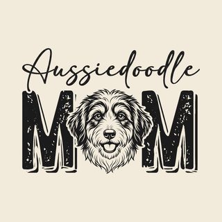 Aussiedoodle Mom Comfort Colors T-Shirt - Dog Lover Apparel Gift
