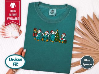 Christmas Scrub Ducks funny shirt - photo 8