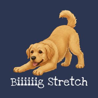 Comfort Colors Labrador Big Stretch T-shirt | Dog Lover Gift
