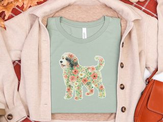 Bernedoodle Floral Silhouette - photo 6