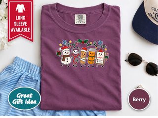 Snowman Nurse Christmas Squad funny shirt - photo 6