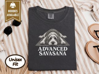 Cockapoo Advanced Savasana Yoga doodle dog shirt - photo 5
