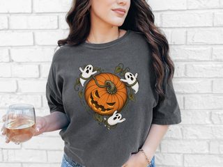 Spooky Ghost Pumpkin Vines funny shirt - photo 5