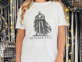 Armored Knight Bladder Full funny shirt - photo 2