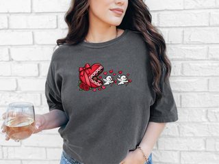 Cupid Cherubs Chocolate Heart funny shirt - photo 7