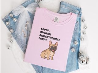 Derpy French Bulldog doodle dog shirt - photo 4