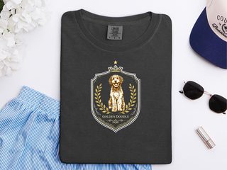 Golden Doodle Crest doodle dog shirt - photo 3