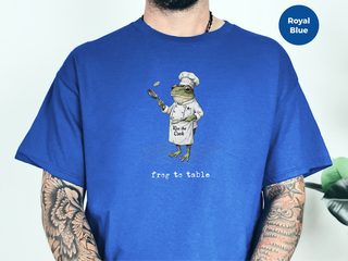 Frog To Table funny shirt - photo 3