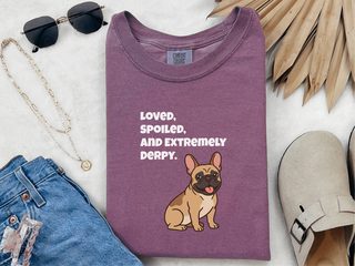Derpy French Bulldog doodle dog shirt - photo 5