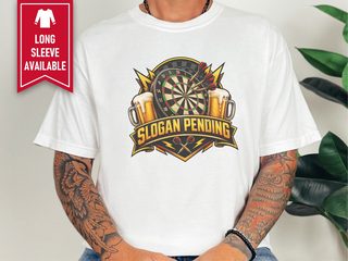 Slogan Pending Darts And Beer funny shirt - photo 1