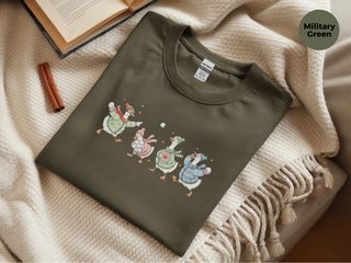 Goose Valentine Snowball Fight funny shirt - photo 7