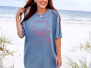 Pink Stethoscope Ribbon Heart funny shirt - photo 8