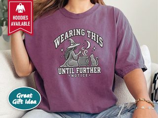 Witch Cauldron Cat funny shirt - photo 8