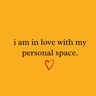 Introvert Love My Personal Space Funny Valentine's Day Gift Tee Shirt