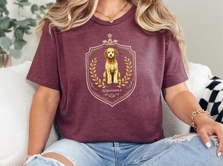 Schnoodle royal Crest doodle dog shirt - photo 6
