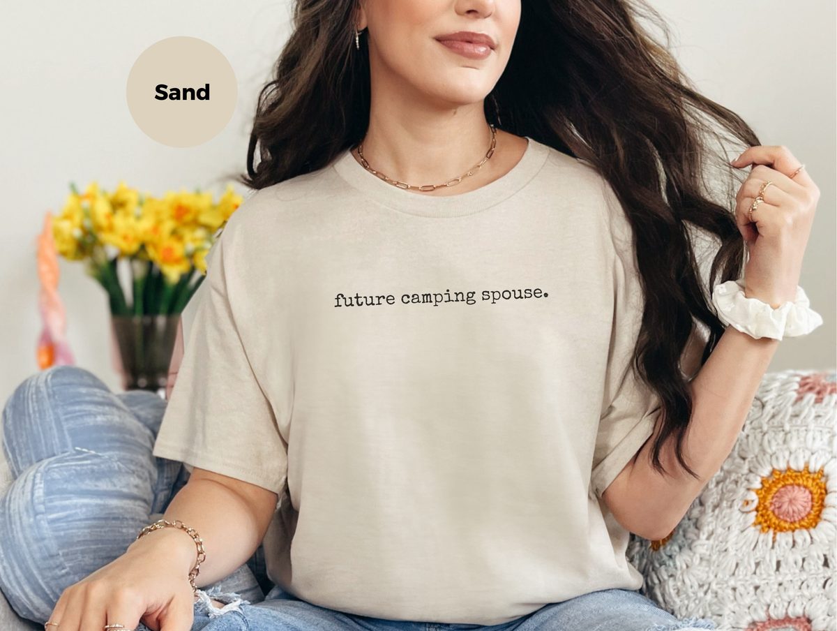 Future Camping Spouse - Claimed Outdoor Adventure Partner Tee