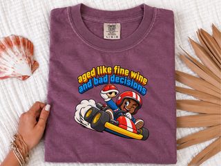 Kart Racer Fine Wine funny shirt - photo 4
