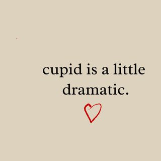Sarcastic Cupid Valentine's Day Tee for Bold & Dramatic Personalities