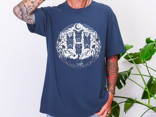 Raccoon Tree Branches Moon funny shirt - photo 8
