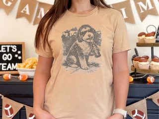 Aussiedoodle Drinking Beer doodle dog shirt - photo 6