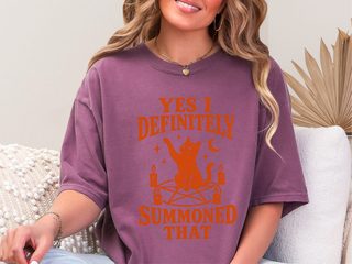 Summoned That Cat Pentagram Ritual funny shirt - photo 6