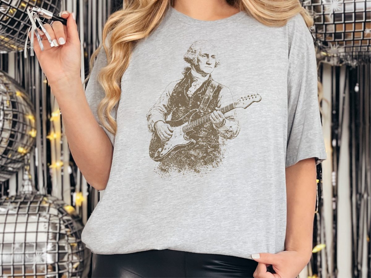 George Washington Electric Guitar Founding Father Rock & Roll