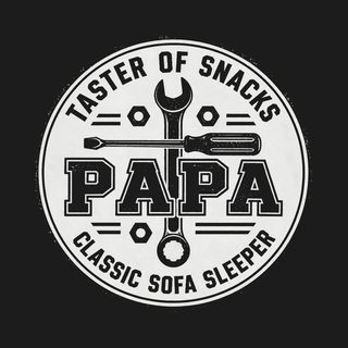 Taster Of Snacks Papa Badge Funny Papa Shirt Gift For Grandpa