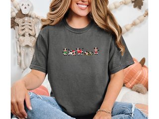 Christmas Cows Line Up funny shirt - photo 3