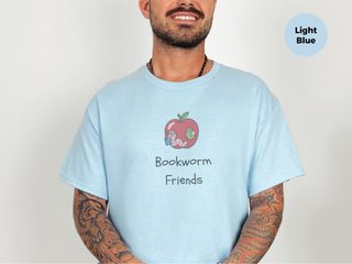 Bookworm Friends funny shirt - photo 5