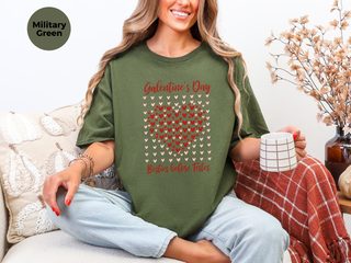 Galentine's Day Besties Before Testes Heart Mosaic funny shirt - photo 8