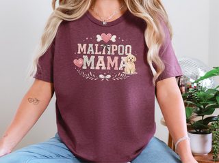 Maltipoo Mama doodle dog shirt - photo 7