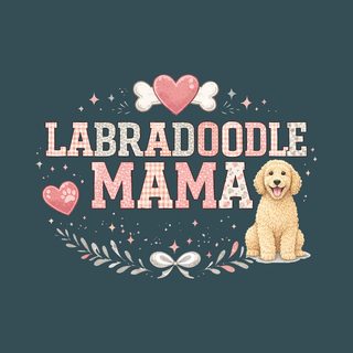 Comfort Colors Labradoodle Mama Adorable Pink Gold Dog Lover Gift Tee