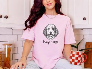 Sheepadoodle Tsup Dood doodle dog shirt - photo 4