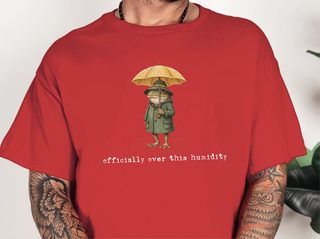 Officially Over This Humidity funny shirt - photo 3