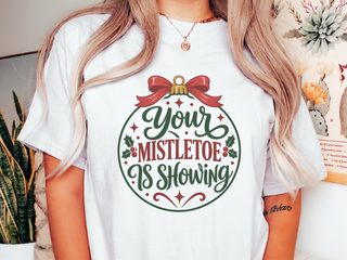 Your Mistletoe Is Showing Ornament - photo 1